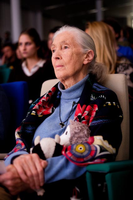 Visite de Jane Goodall - Tour & Taxis