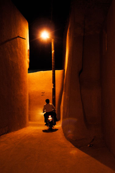 Dans la ruelle - Yasd - Iran